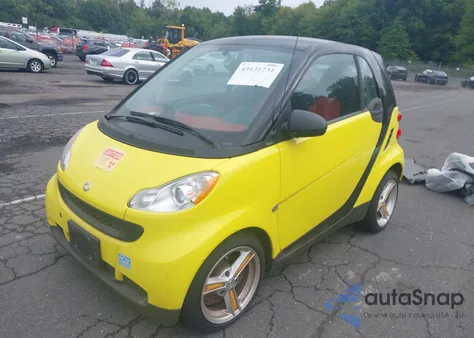 2008 Smart Fortwo Pure/Passion from USA, damaged, VIN WMEEJ31X28K201495